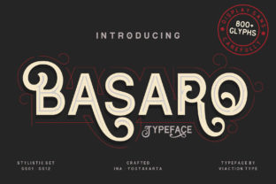 Basaro: A Timeless Display Font for Bold Marketing
