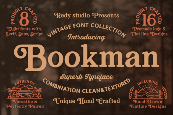 Bookman: A Vintage Display Font for Modern Marketing