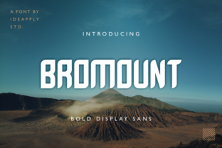 Bromount: The Modern Sans Serif Font for Bold Marketing