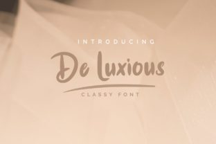 De Luxious: The Premium Display Font for Campaigns