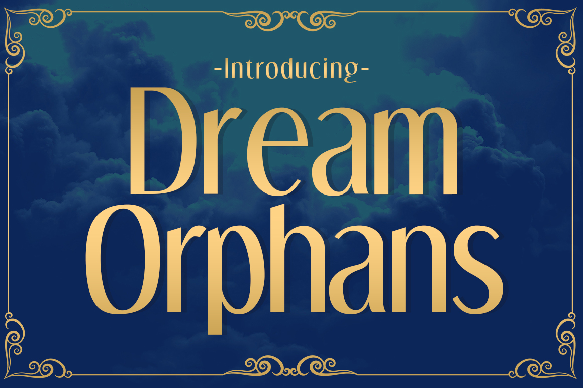 Dream Orphans: A Charming Display Font for Makers