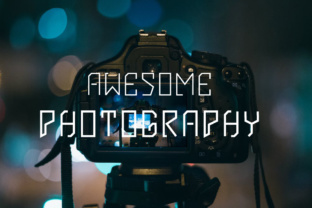 Dusker Tall: A Techno Decorative Font Review