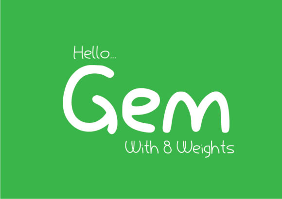 Gem Font Review: A Playful Sans Serif for Brand Identity