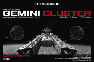 Gemini Cluster - Expanded Fonts Review