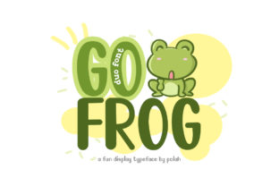 Go Frog: A Bold Display Font for Campaigns