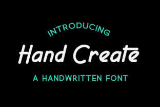 Hand Create: A Soft Sans Serif Font for Branding