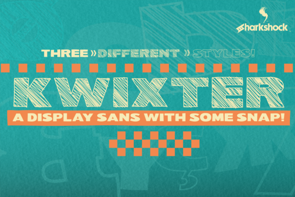 Kwixter: A Playful Display Font for Editorial Design