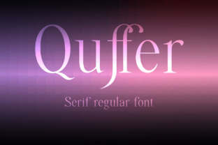 Quffer: A Premium Serif Font for Polished Branding