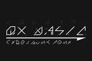 QX Basic: A Futuristic Display Font for Web Design