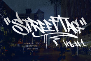 Street Tag Vol 1: A Bold Display Font for Web Design