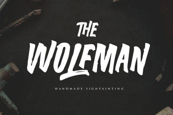 The Wolfman: A Bold Display Font for Makers
