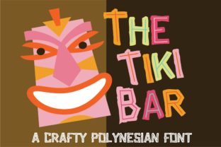 Tiki Bar: A Whimsical Display Font for Web Design
